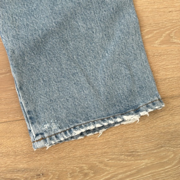 Agolde Pinchwaist Jeans Size 24 Color Soundwave - Picture 6 of 8